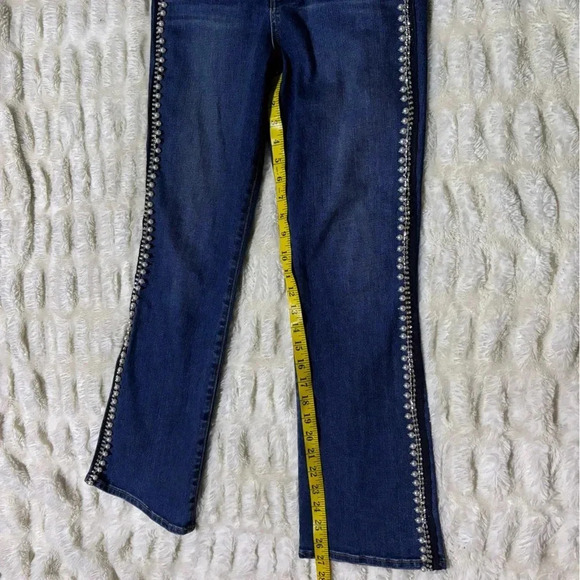 RAMY BROOK NEW YORK Women’s Cropped Pearl Jeans Made in U.S.A - Picture 14 of 16